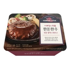 이혜정의 한돈한우 멋진함박2팩+한돈한우 두툼함박12팩 총14팩