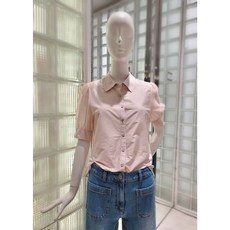 ZOOC 쥬크 5부 시폰배색 블라우스 V242MSC941 P003195864