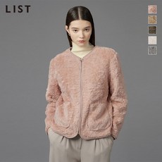 [리스트(LIST)] 캐주얼 부클 집업 재킷_TWUJKL82510