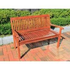 야외하드우드벤치