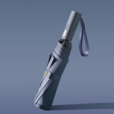 자동양산 hengding전자동 우산 여자블랙 양산 접이식 차양 자외선차단 겸용