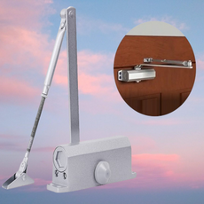 희라미 현관문 도어 클로저 반자동 문 닫힘 천천히 닫히게 방화문 철문 조절기