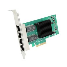 인텔칩셋 4포트 기가비트 PCI-E 랜카드 PL-I350-1G4, 1개
