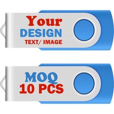 Enfain 엔페인 팩토리 다이렉트의 맞춤 로고 각인이 포함된 개인화된 128GB USB 3.0 플래시 드라이브 10팩 독점 - 박람회 및 기업체를 위한 완벽한 홍보 도, 16GB 미국직구, 10PCS, 1개