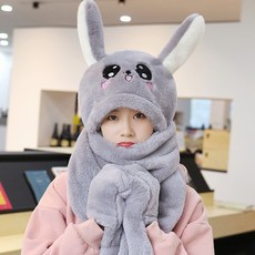 여름토끼귀모자