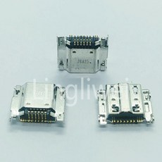 마이크로 USB 커넥터 도크 충전 포트 삼성 GT-I9301 갤럭시 S3 Neo i9300 SM-T800 T700 T705C P600 T310, 50개, 05 50pcs, 한개옵션1
