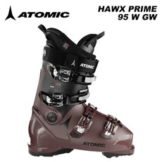 ATOMIC 아토믹 여성 스키부츠 HAWX PRIME 95 W GW Rust Black 23-24 모델, 1세트개, Rust/Black