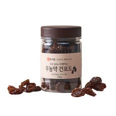국내산 100% 청포도로 말린 무농약건포도 씨포함, 1개, 130g
