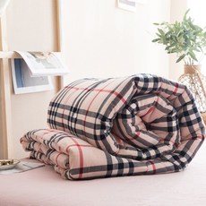 목화요솜 솜이불 신장 심봄가을 이불학생 여름이불 순면 양품 세탁가능 두꺼운겨울이불, C09-폴리 칸막이(안밖 100순면)