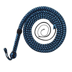 8feet Long Paracord Bullwhip with Nylon Belt Holder & Cracker for Horse Riding Sports- Professional