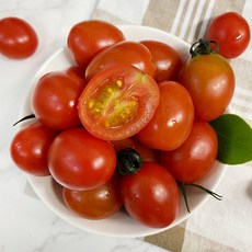동글 동글 식감이 살아 있는 맛있는 대추 방울 토마토 2kg / 2kg, 로얄과 2kg 대과, 1개