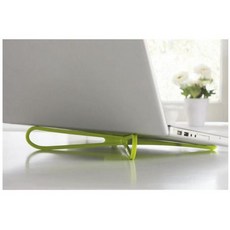 범용 노트북 스탠드 4 색 휴대용 모니터 스탠드 경량 태블릿 홀더 방열판 냉각 ipad 노트북 브래킷 책상, 녹색