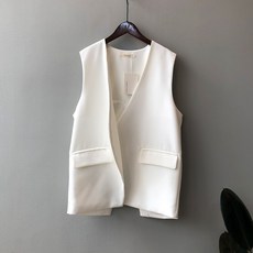 정장 조끼 여 2022 봄 브이넥 민소매 뉴타임즈 M922L982