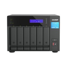 QNAP TVS-h674T-i5-32G-US 6베이 고속 데스크탑 NAS 인텔 12세대 코어 i5 6코어 CPU 32GB DDR4 메모리 썬더볼트 4 및 2.5GbE 연결(디, 썬더볼트 4 NAS, 8-bay (Intel core i9)