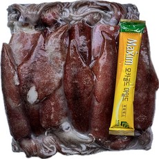  힘찬푸드 냉동 한치 2kg, 4팩 