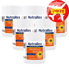 뉴트라렉스 프로폴리스 4000mg 200캡슐, 6개