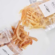 옥도건어물 땅콩버터진미채200g과 페스츄리오징어200g 총400g 세트, 1개