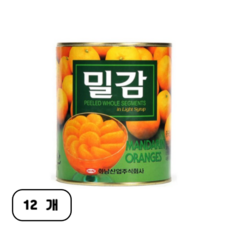 밀감캔 화남 850g X12개 밀감 업소용 통조림 식자재, 12개