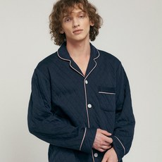 조스라운지 (m) Quilted Navy Pajama Set