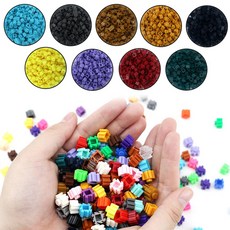 툭툭 블럭 500g 1통 29가지 컬러 색상 택1 G20-G33, G22 황토색(500g)