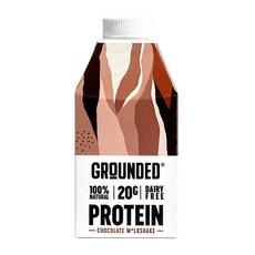 GROUNDED 그라운디드 초콜릿 프로틴 M*밀크쉐이크 4 490ml x4팩