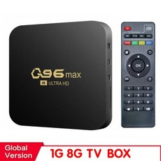 미디어박스 미디어플레이어 안드로이드 HONGTOP 와이파이 스마트 TV 100 쿼드 코어 245G 셋톱 4K Q96 MAX, 3) 영국 플러그  TV BOX - 4k미디어플레이어