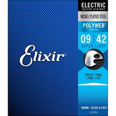 공식수입정품<br>Elixir - POLYWEB Electric Super Light / 폴리웹 일렉기타 스트링 009-042 (12000)