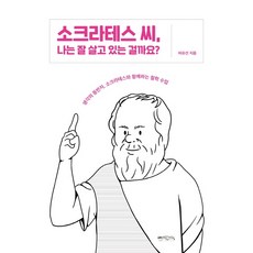 소크라테스 씨 나는 잘 살고 있는 걸까요?:생각의 동반자 소크라테스와 함께하는 철학 수업, 믹스커피, 허유선