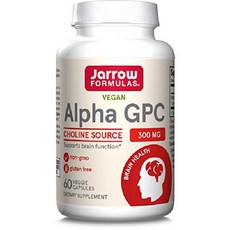 Jarrow Formulas MagMind - 마그네슘 L-Threonate (Magtein) 포함 뇌 건강 및 기능 지원 90 캡슐 30 서빙 (포장은 다를 수 있습니다), 60 카운트(1팩), 알파 GPC
