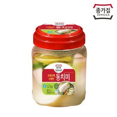 종가집 시원한 동치미1.2kg/ 갓담은김치 공장직발송~, 1.2kg, 1개