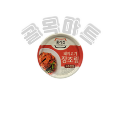 대상 청정원 고추장맛 돼지고기 장조림, 95g, 6개