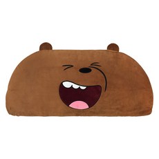 자수반달쿠션