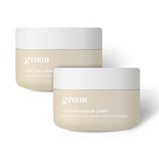 GRAAN 그란 쌀겨 캡슐크림, 50ml, 2개