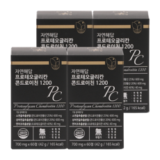 시크리터 콘드로이친 프로테오글리칸 소연골
 자연해답 프로테오글리칸 콘드로이친 1200 4박스 60정