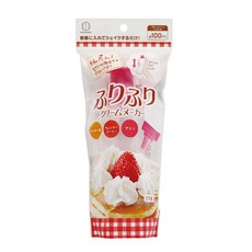 코쿠보 생크림짜개 (100ml) 케이크/쿠키/커피/코코아 토핑 핸드 휘핑크림 메이커, 1개