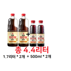 샘표 진간장 금 F3, 4.4L, 1개