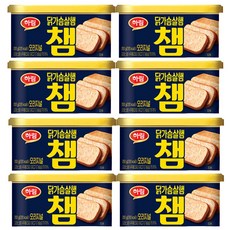 하림 닭가슴살 챔 오리지널, 200g, 8개