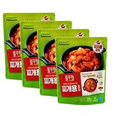 풀무원 찌개용 요리김치, 4개, 4개, 500g