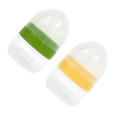 [트루맘 전용] 비프리 액상분유 커넥터, 그린+레몬, 단품, 2개
