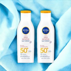 니베아 선 울트라 센서티브 선로션 200ml(SPF50+/PA++++) 2개, 200ml