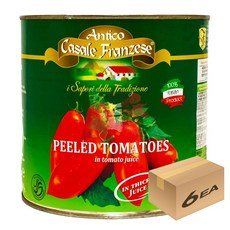 1박스) 프란제세 업소용 대용량 필드 토마토홀 2.5kg x 6개입, 2500g, 6개