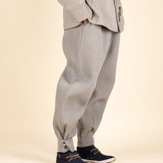 다오네우리옷 남자-해인 면누비 바지 생활한복(개량한복)
