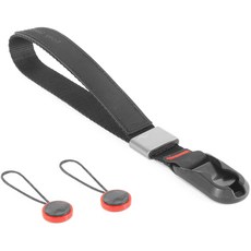 Peak Design Cuff Camera Wrist Strap Black (CF-BL-3) 피크 디자인 커프 카메라 손목 스트랩 블랙(CF-BL-3), 블랙, 1개