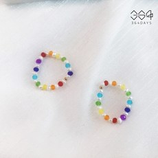 천연담수진주비즈반지