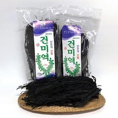 울돌목 완도산 건미역 200gX2 산모용 가정용, 200g, 2개