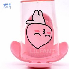 블루몬 양치컵 카카오 칫솔홀더컵걸이(어피치) 욕실컵 컵걸이 어린이컵 어린이물컵