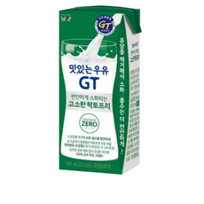 남양유업 편안하게 소화되는 고소한 락토프리 맛있는 우유 GT, 180ml, 216개입