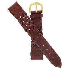 해외520038829 시계줄 워치스트랩 Timex 18mm Braided Letaher Watchband