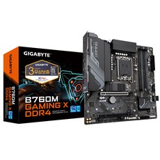 기가바이트 B760M GAMING X D4 메인보드 (LGA1700 DDR4 M-ATX) 피씨디렉트, 1개, 선택하세요