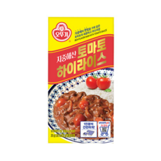 오뚜기 지중해산 토마토 하이라이스 고형, 200g, 85개